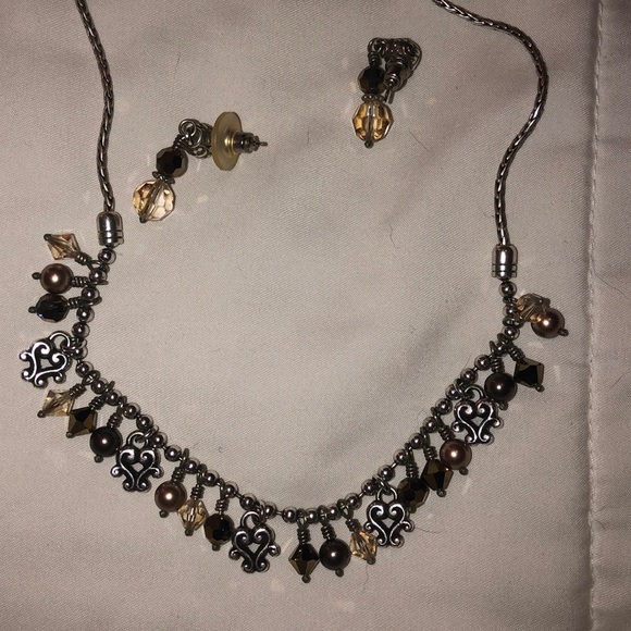 Brighton Necklace & matching earrings - Picture 1 of 6